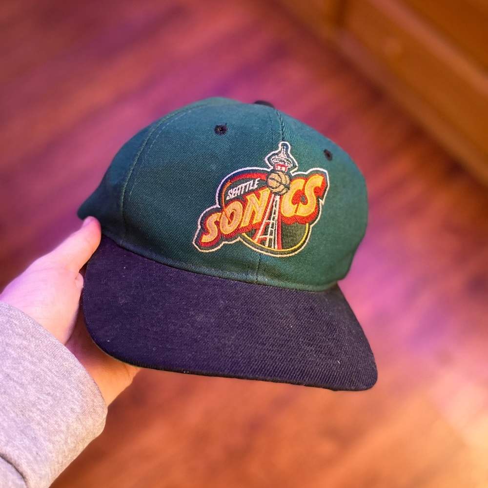 Vintage 90’s Seattle Super Sonics Hat